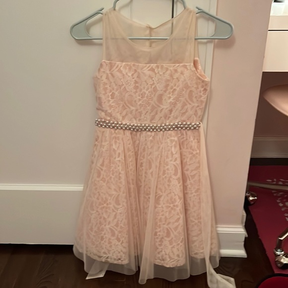 GIRLS FANCY SHORT DRESS - Picture 1 of 2